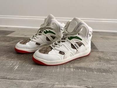 Gucci Men s High Top Basket Sneakers   EU 45 / US 12   Very Good Condition