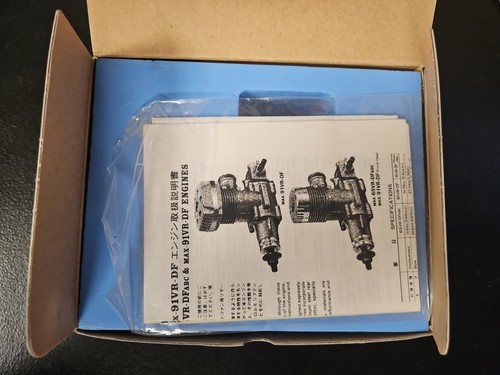 OS Engine - OS 91 VR-DF motor - Round Head - NIB - #17511 - Picture 4 of 14