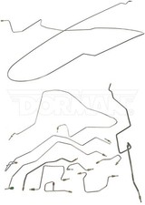 Dorman 919-023 Brake Hydraulic Line Kit fits 1998 Dodge Ram 3500