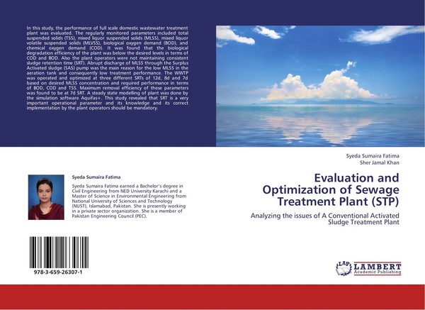 Evaluation And Optimization Of Sewage Treatment Plant (Stp) Fatima (U. A.) Buch-image