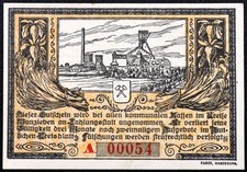 WANZLEBEN 1918 Low Serial! 50 Pfennig German Notgeld