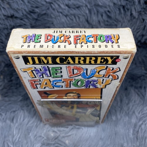 Jim Carrey- The Duck Factory VHS Tape 1984 Sitcom Premiere Episodes Home Video - Picture 6 of 8