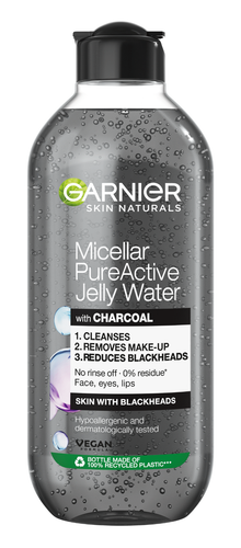 4 GARNIER Micellar Pure Active Jelly Water with CHARCOAL Hypoallergenic 400ml - Picture 4 of 4
