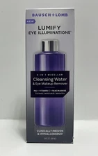 Bausch + Lomb Lumify Eye Illuminations 3-in-1 Micellar Cleansing Water-5.4oz.
