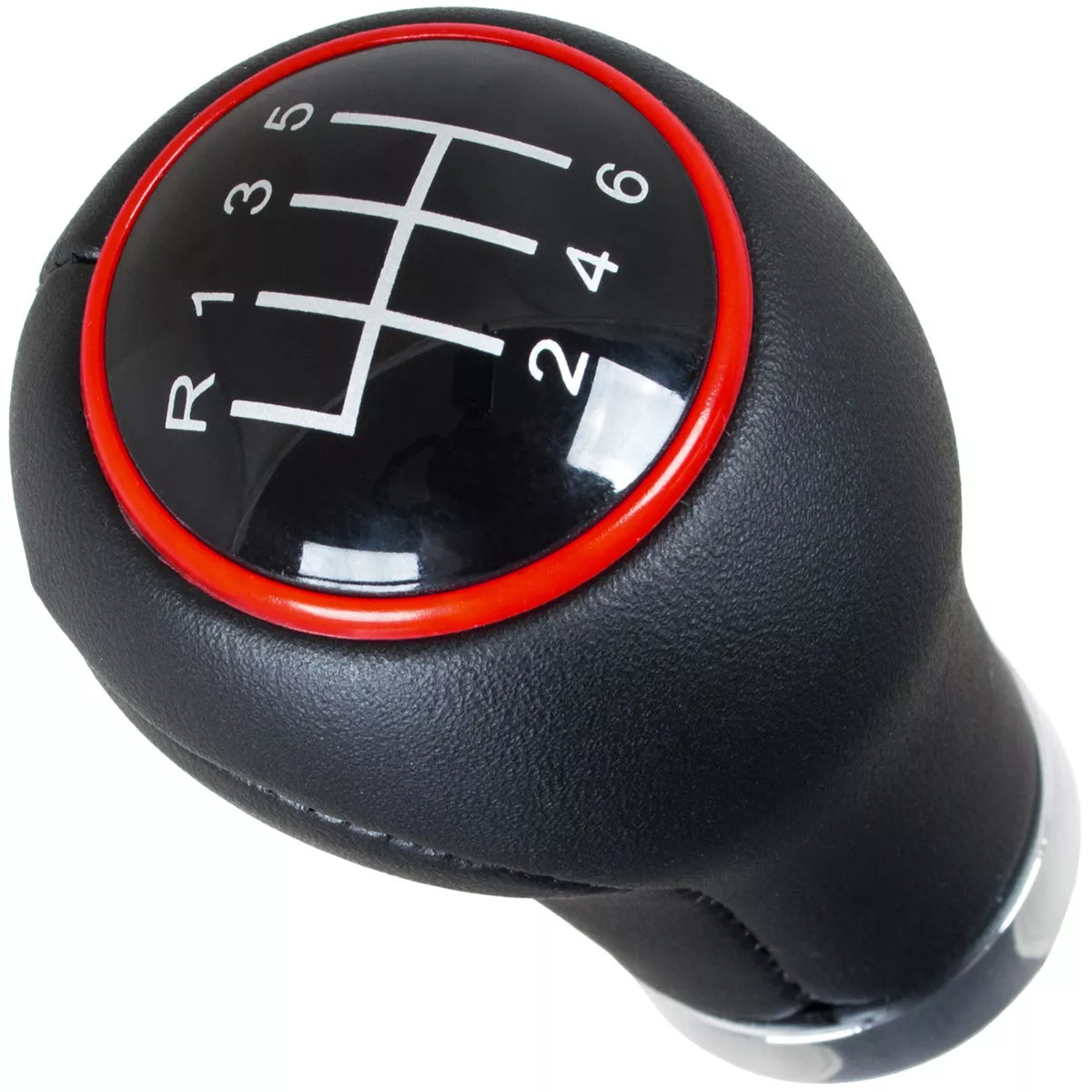 For Seat Cupra Ibiza Le n Formentor Ateca Arona Gear Knob Leather Red 6 Gang