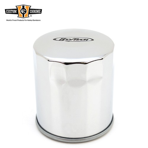 Chrome Oil Filter RevTech Fits For Harley Sportster & EVO Big Twin #63796-77A - Picture 5 of 6