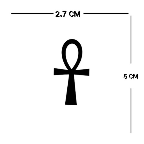 Set of 11 Egyptian Temporary Tattoo Goddes ISIS scarab beetle eye of Horus ankh - Picture 2 of 12