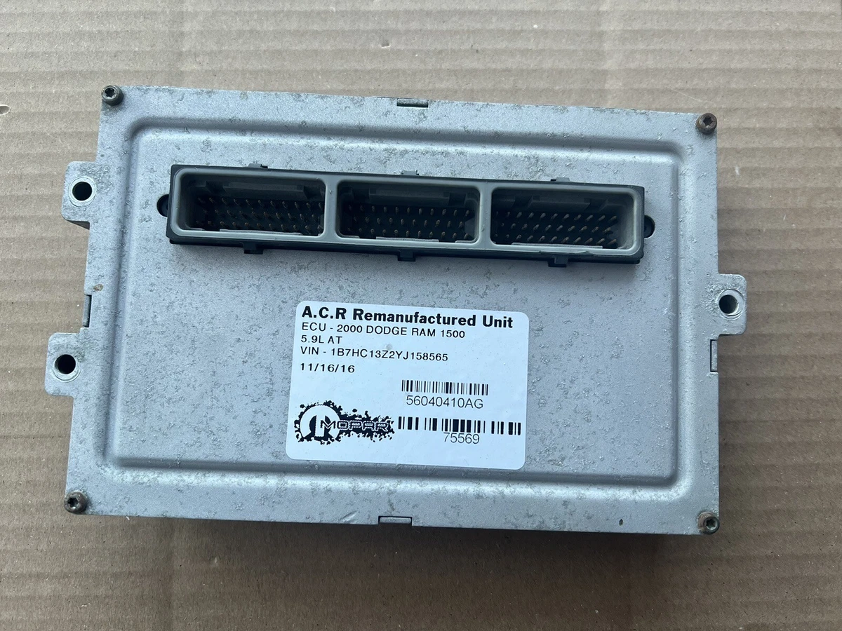 2000 Dodge Ram 1500 5.9L Magnum A T 56040410AG ECU ECM eBay