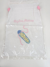 Brighton Footwear Embroidered Shoe Dust Cover Bag NEW