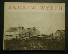 Andrew Wyeth Art Catalog "Dry Brush and Pencil Drawings" First Edition 1963
