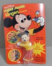 VTG Walt Disney Mickey Mouse Klingers by Durham Hand Painted New Unpunched NOS