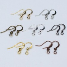 100pcs/lot 19x18mm Earring Hooks Findings Ear Wires Hooks for DIY Jewelry Making