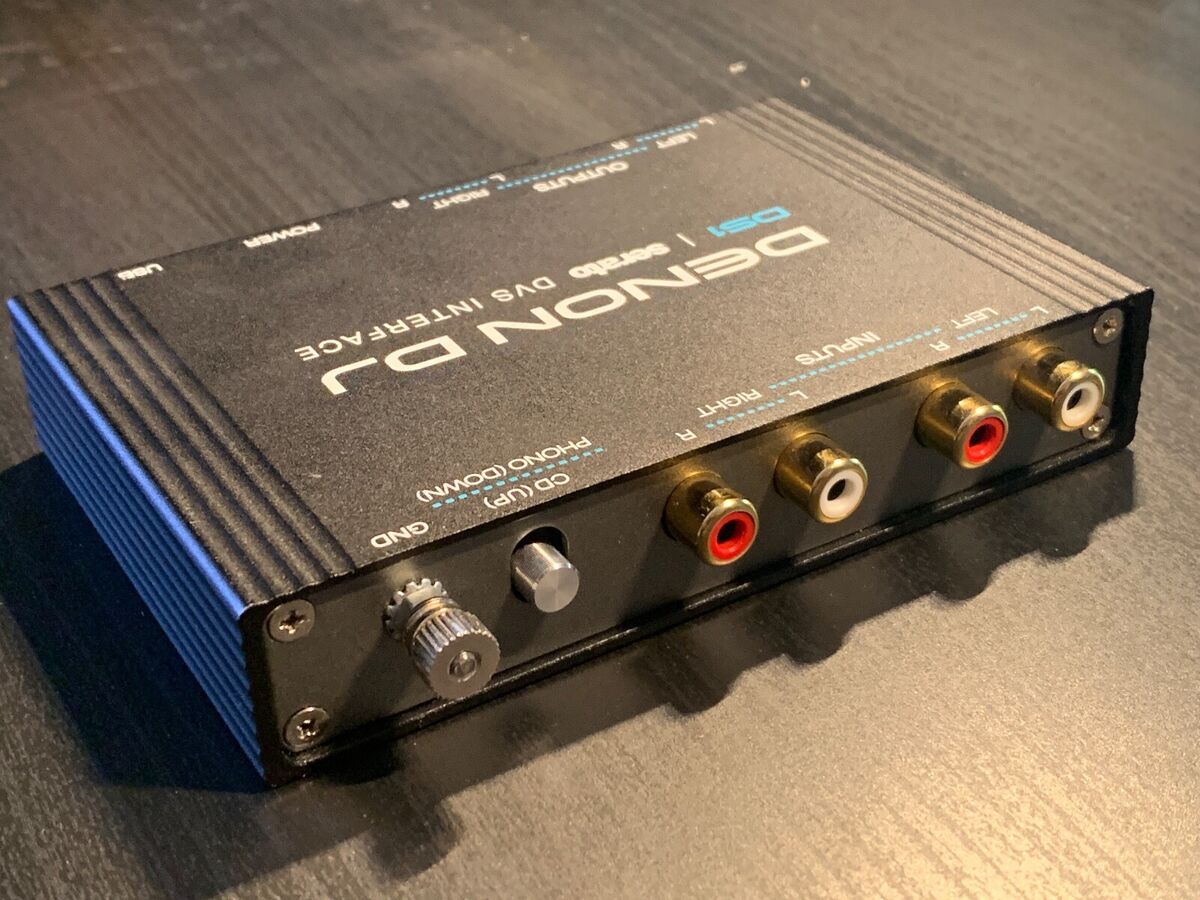 Denon DJ DS1 Serato Pro DVS interface refurbished with new Denon DJ DS1 Serato Pro DVS interface refurbished with new