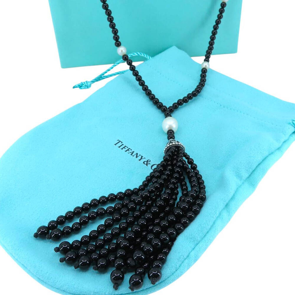 tiffany ziegfeld tassel tiffany pearl tassel necklace