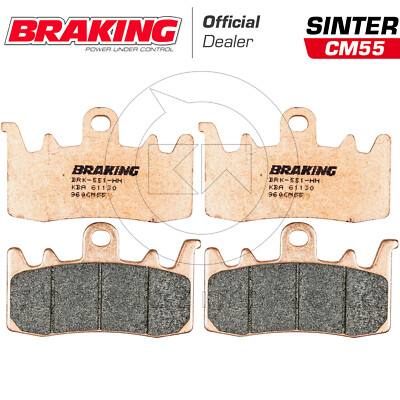 BREMSBELÄGE VORNE BRAKING SINTER DUCATI MONSTER ABS 1200 2014 - 2017