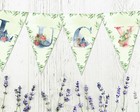 Rabbits and Woodland Characters Personalised Name Bunting & Ribbon