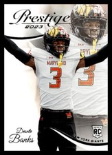 2023 Panini Prestige #326 Deonte Banks New York Giants Football Card