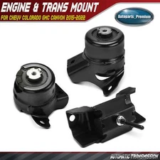 3x Engine Motor & Transmission Mount for Chevy Colorado GMC Canyon Auto Trans.