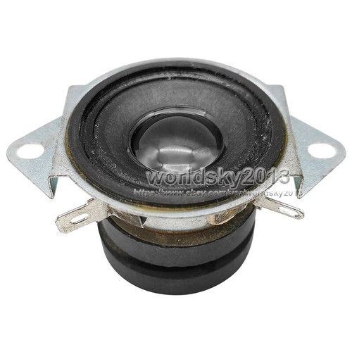 2-Pack 36mm 8 Ohm 1W Tweeter Speakers - Small Treble Drivers For Audio Projects