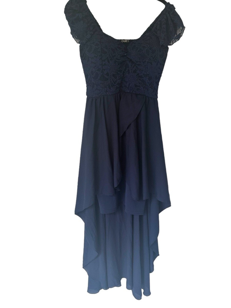 chinese dress ladies Dani Gown in Navy  Tulle A-Line Lace Prom Dress