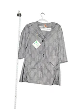 RRD  Women's Contrast Color Block Shift Black Blazer Size 42 - NWT