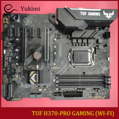 FOR ASUS TUF H370-PRO GAMING (WI-FI) DDR4 Socket 1151 64GB ATX Motherboard Test