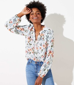 loft blouses petite