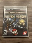 BioShock -- Ultimate Rapture Edition (Sony PlayStation 3, 2013) TESTED