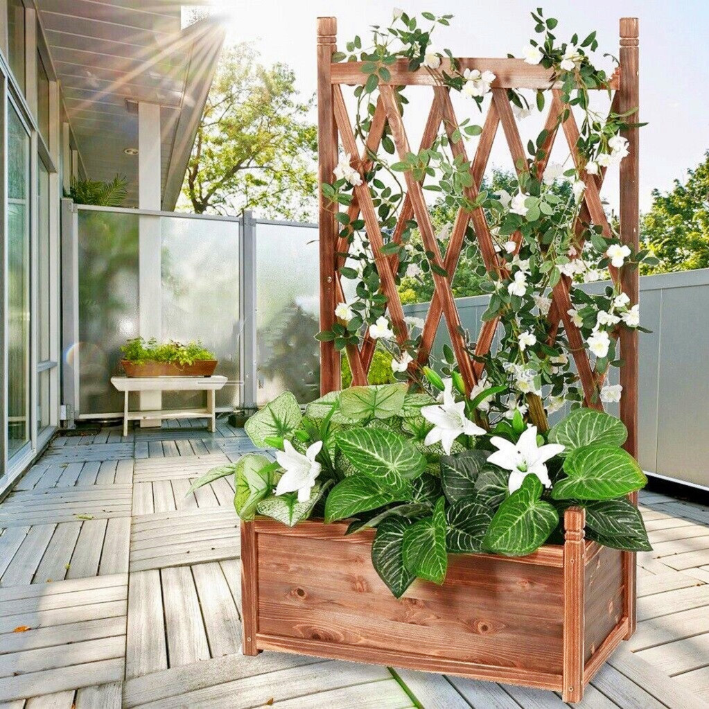 sukkulenten im blumenkasten Schwarzer Pflanzkasten CUBY 120 x 40 x 40 cm main image 1