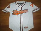 Tennessee Volunteers Colosseum Vtg Script Sewn Baseball Jersey jacket Euc L