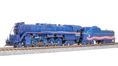 Broadway Limited N RDG Class T-1 4-8-4 Independence IND #7476 DCC/SND 7411
