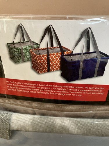 New York Mets Tie Dye Picnic Caddy XL Tote Bag MLB NEW - Picture 4 of 7