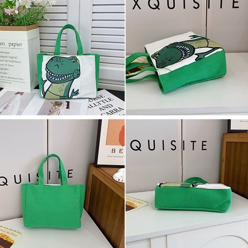 Large Capacity Qiqi Ham Pig Handbag Portable Student Storage Bag - Picture 11 of 14