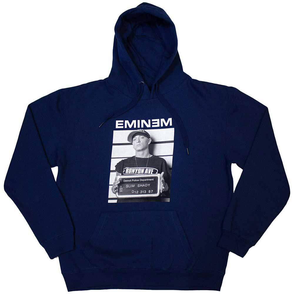 Eminem Arrest Mugshot Graphic Pullover Hoodie