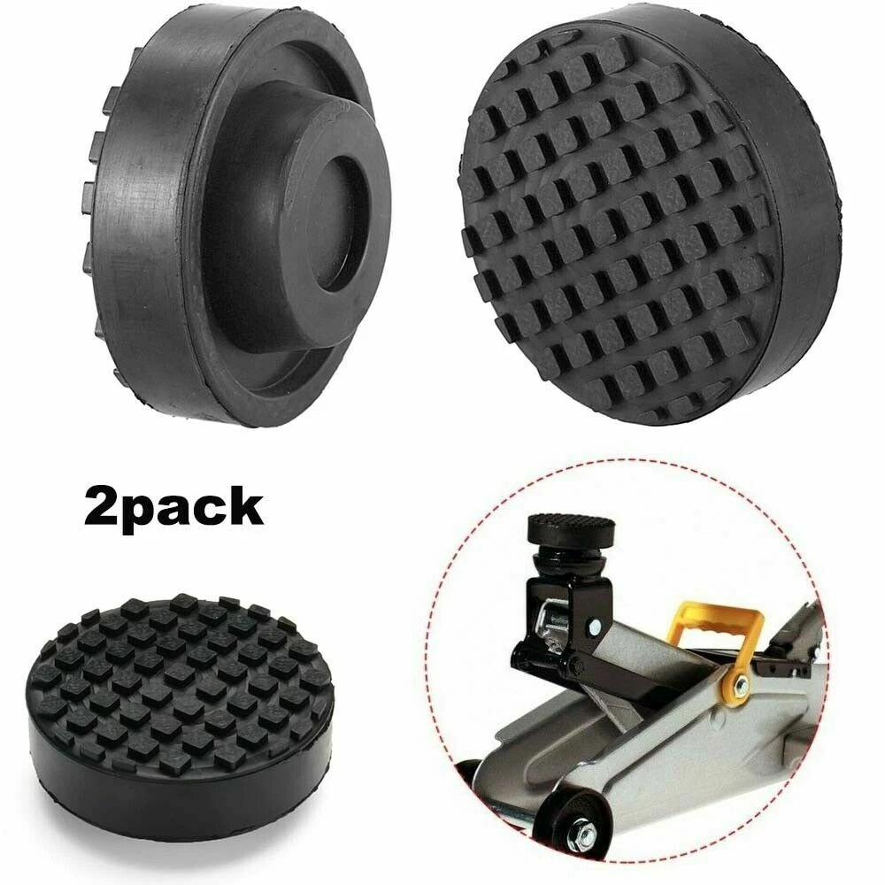 US Universal Floor Jack Disk Rubber Pad Adapter Pinch Weld Side JACK PAD