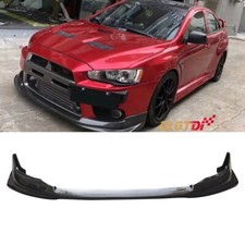 For 2008-2015 Mitsubishi Lancer Evolution Evo 10 Carbon Fiber Front Bumper Lip For 2008-2015 Mitsubishi Lancer Evolution Evo 10 Carbon Fiber Front Bumper Lip