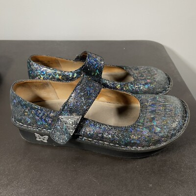 ALEGRIA PAL-321 RAVE on the NILE Geometric Mary Jane Shoes