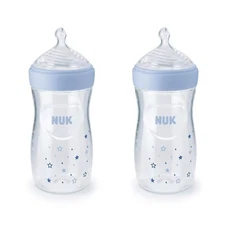 NUK Simply Natural Baby Bottles, 2 Count
