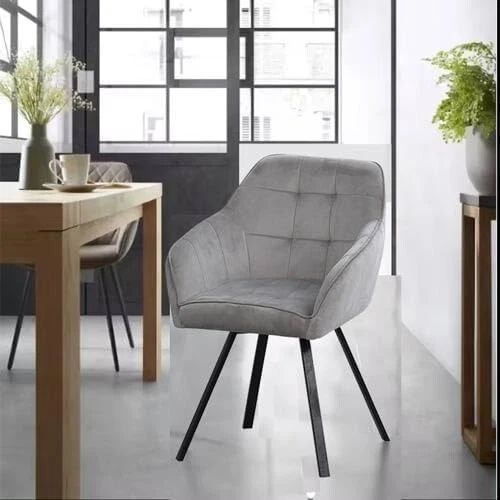 2x Esszimmerstuhl Alexander Stuhl Küchenstuhl mit Armlehne drehbar - Bild 2 von 3