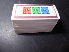 Seria cyfr Wspólnota wył./bund, 500x blok winietowy do Philatelii Berlin