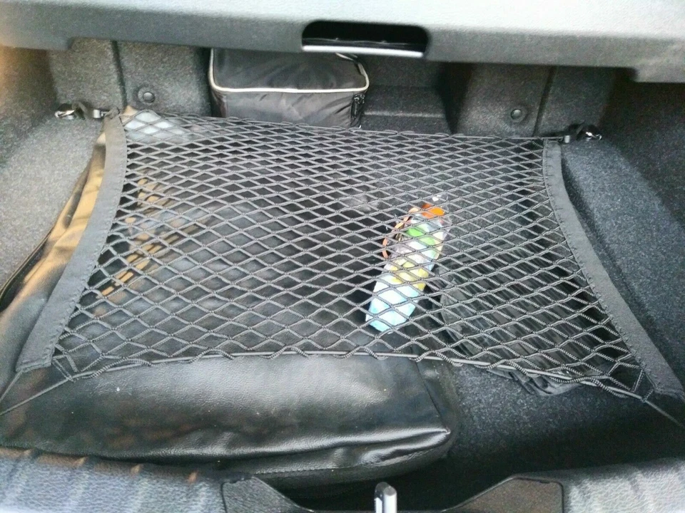 Rear Trunk Floor Style Organizer Mesh Web Cargo Net for BMW 2-SERIES 2014-2023 — 第 4/4 张图片