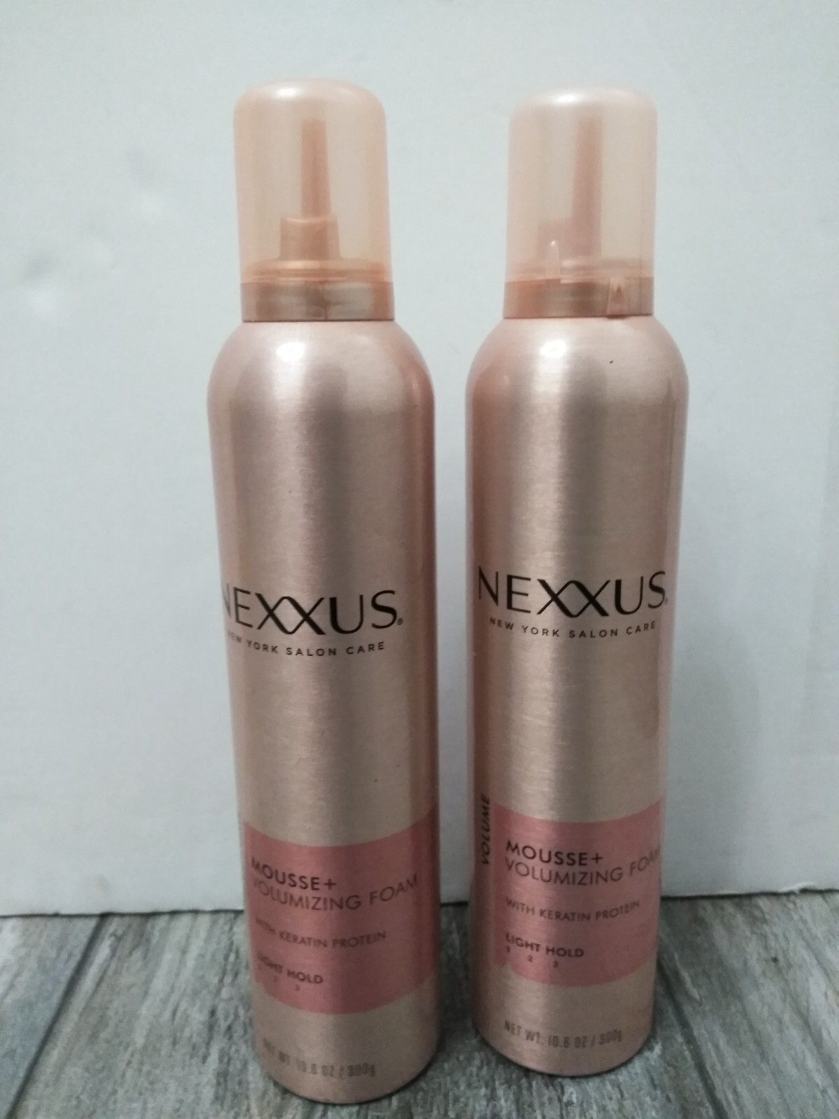 Nexxus Mousse Plus, Light Hold, Volumizing Foam Styler 10.6 oz ( 2 pack