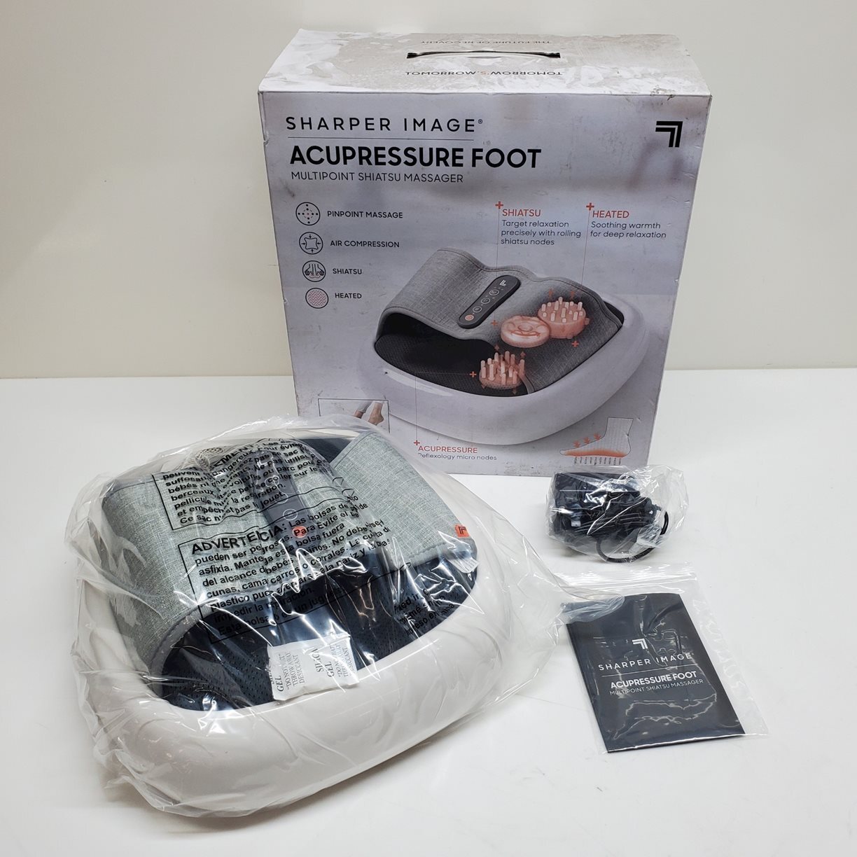 Sharper Image Acupressure Foot Massager eBay
