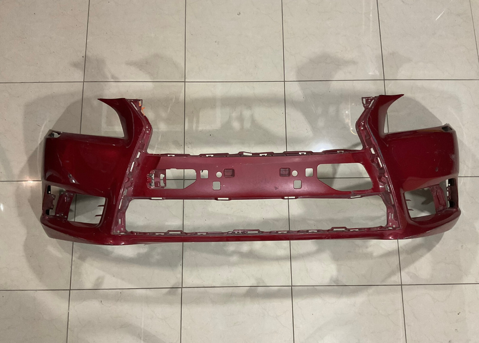 2013-2017 Lexus LS460 LS600H OEM Red Front Bumper Cover 52119-50E80 Base Model