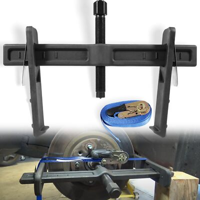 #ad 6980 Brake Drum and Rotor Puller Remove Wheels Gears Flywheels Pulleys Hub Drum $128.99