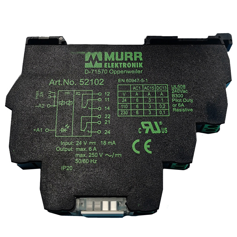 1PC MURR D-71570 ART.NO.52102 Relay Socket Module | eBay