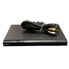 Sony DVD Player Black DVP-SR200P Progressive Scan Component Compact AV Cables