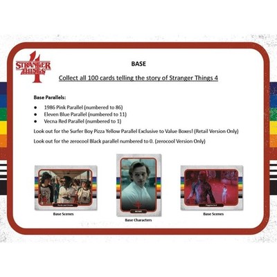 Stranger Things Season 4 2023 Topps Value Box | 7 Packs Per Box | eBay