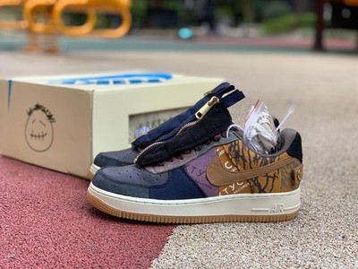 CN2405-900 Travis Scott Nike Air Force 1 Low Cactus Jack 