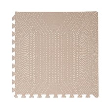 Toddlekind Premium Foam Playmat, 4 x 6 feet, 6 Tile Extra Thick Foam Floor Pu...
